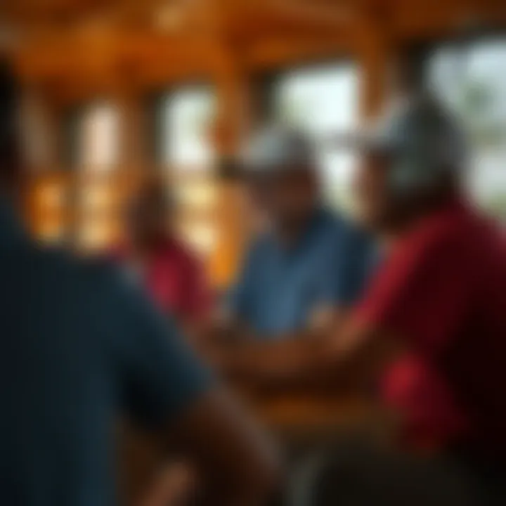 Engaged community playing 2K21 Golf together