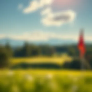 Stunning golf course landscape showcasing the beauty of the game