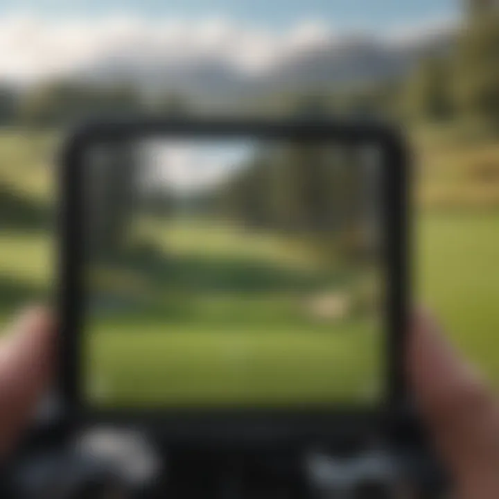 Technologically-Advanced Golf Game Interface