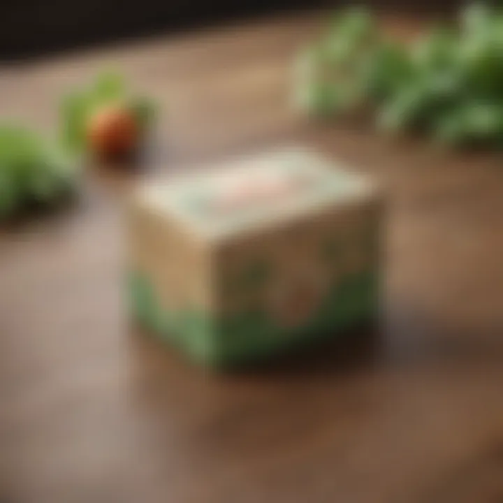 Artistic design of Animal Crossing Amiibo packaging