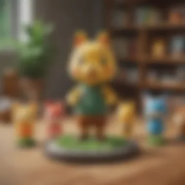 Diverse Collection of Animal Crossing Amiibo Showcase of various Animal Crossing Amiibo figures