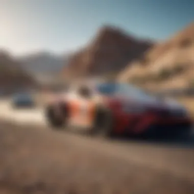 An exciting racing game showcasing stunning graphics