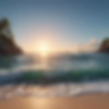Calming Ocean Serenity Calming Ocean Serenity