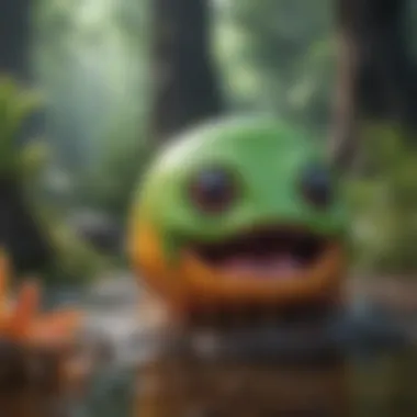 Colorful Slime Creatures in Slime Ranger