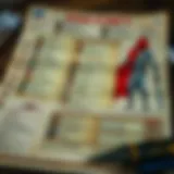 An intricate character sheet showcasing diverse attributes and backgrounds