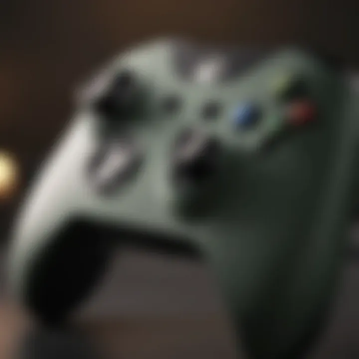 Ergonomic features of a custom Xbox controller for optimal gameplay