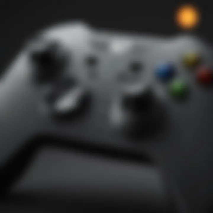 Technical specifications and components of a custom Xbox controller