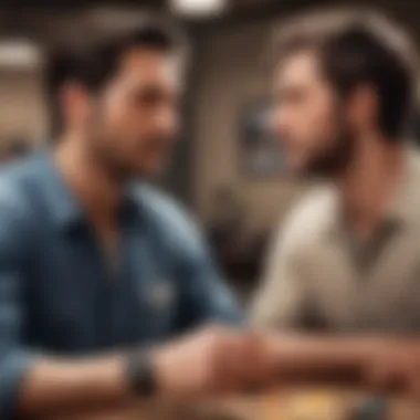 Two characters strategizing in 'A Way Out' PS4