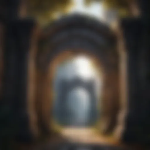 Mystical Dungeon Entrance