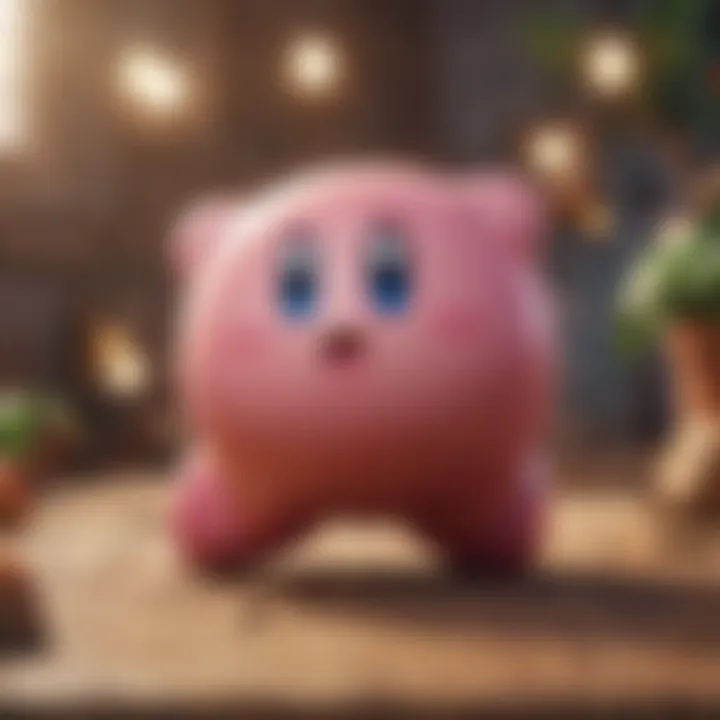 Dynamic Kirby gameplay