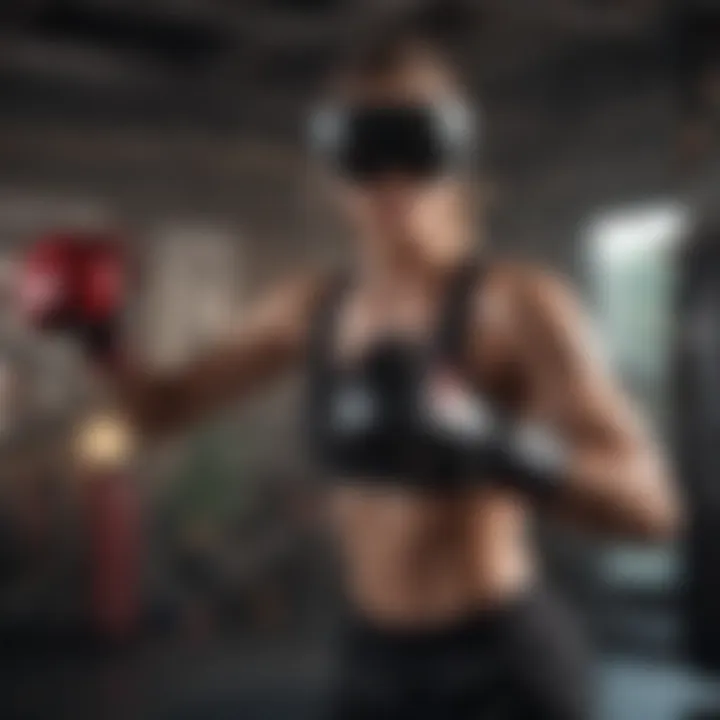 Oculus Quest 2 enhancing boxing fitness regimen