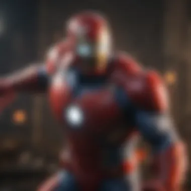 Engaging Gameplay Mechanics Unveiled An intricate gameplay mechanic in action from a Marvel title