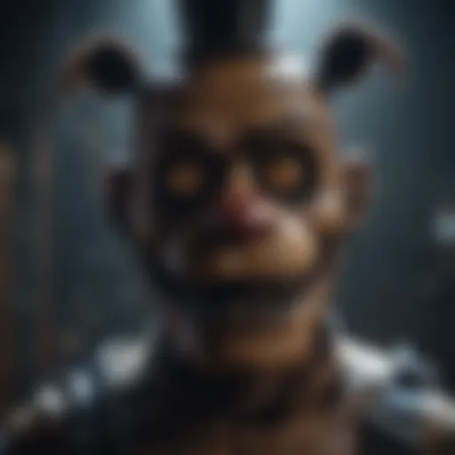 Eerie animatronic characters in Five Nights at Freddy's free gameplay