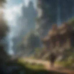 Epic Fantasy World Illustration
