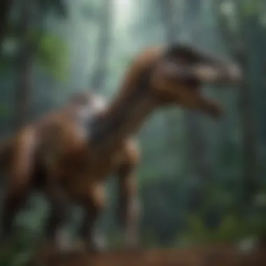 Evolution of Velociraptors in Jurassic World