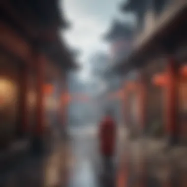 A modern adaptation of an ancient Chinese game in a contemporary setting