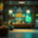 Visual representation of the Animal Crossing: New Horizons online shop interface