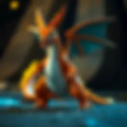 Base 2 Charizard showcasing its binary-inspired design elements