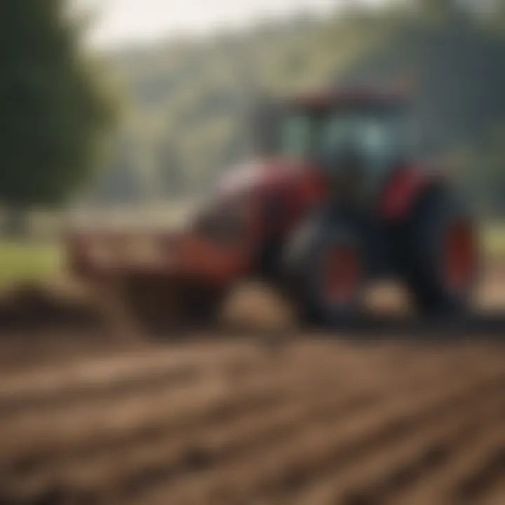 Efficient Farm Tractor Harvesting