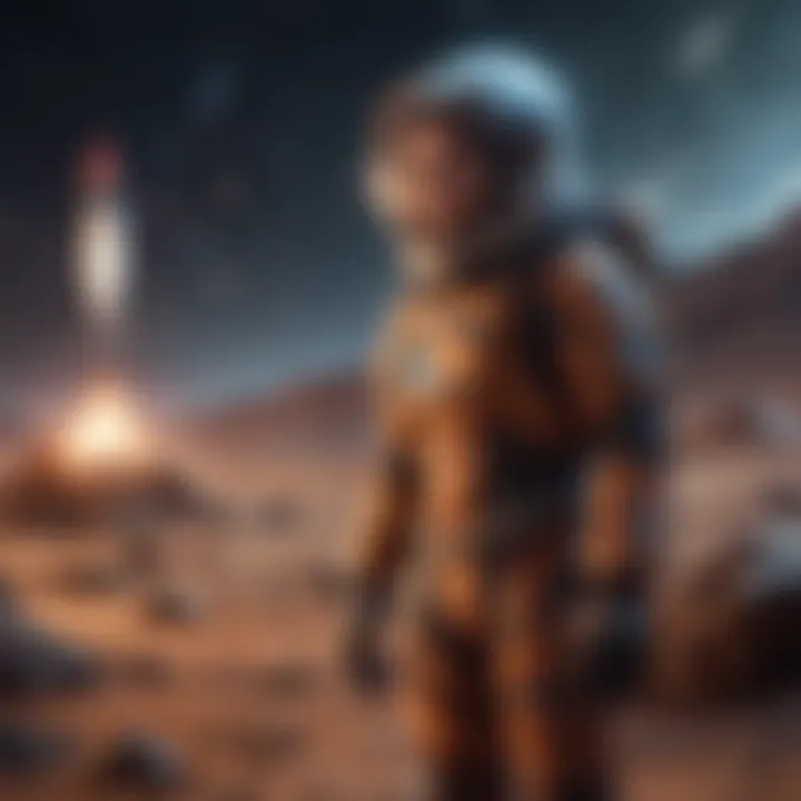 Space exploration adventure game