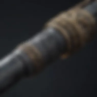 Elegant Lightsaber Hilt with Intricate Details