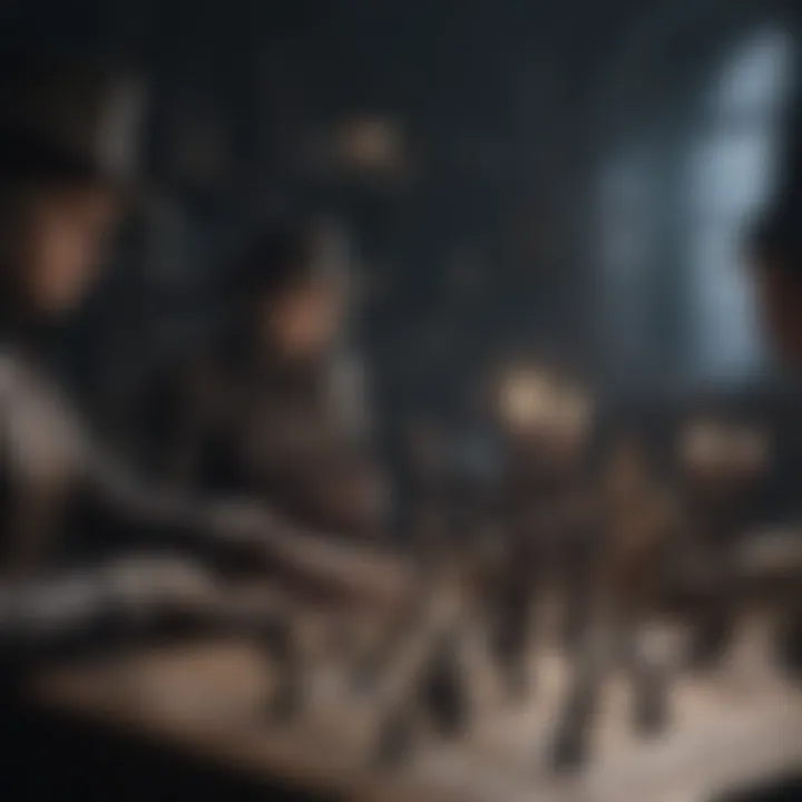 Players engaged in an intense game session of Bloodborne