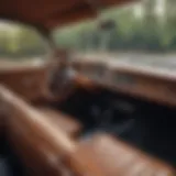 Vintage Car Interior