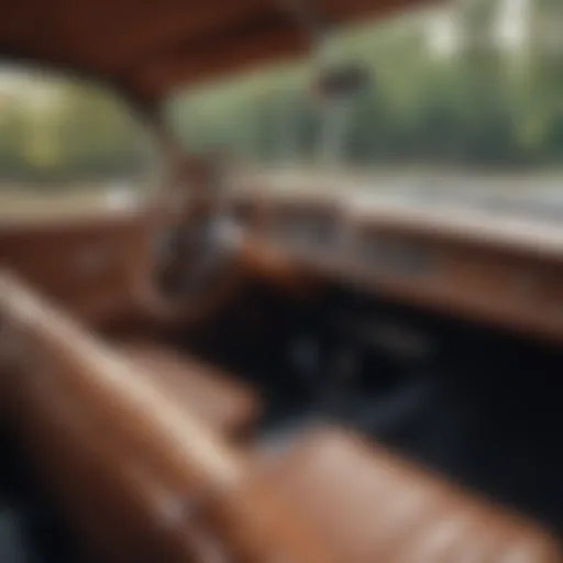 Vintage Car Interior