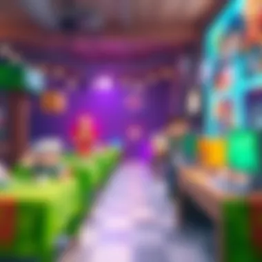 Diverse Gameplay Styles in Chill Servers Various gameplay styles showcased on a chill Minecraft server