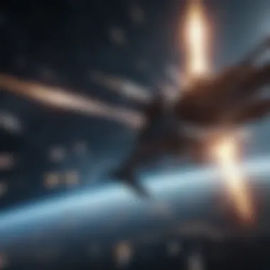 Epic Space Battle Scene Space Battle in Chorus PS5