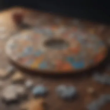 An engaging layout of various types of circular puzzles displayed together.