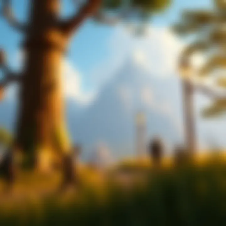 Indie Game Art Style A captivating screenshot of an indie game showcasing its unique art style