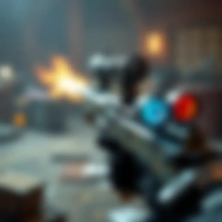 Exotic Weapon in Action Gameplay scenario demonstrating Exotic weapon use