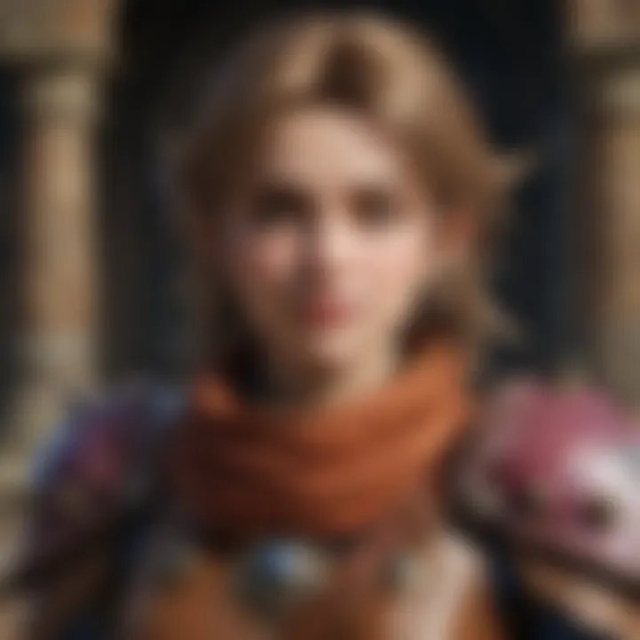 Character customization screen showcasing diverse options