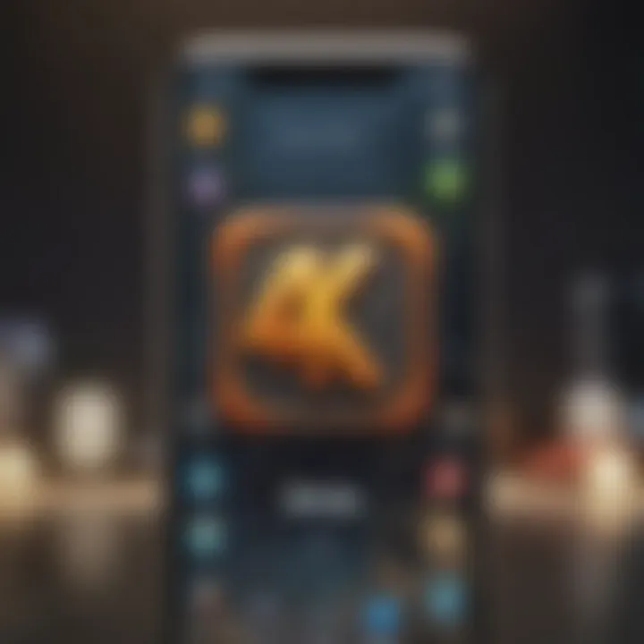 A collection of popular mobile game icons on a smartphone screen