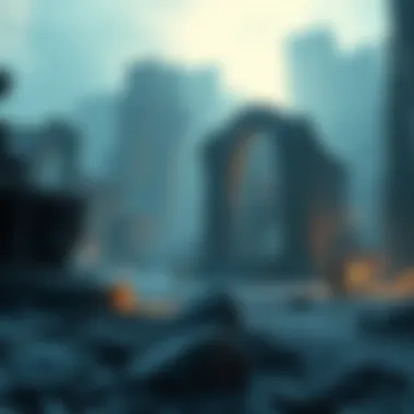 Mysterious ruins filled with ancient secrets