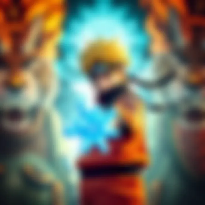 Popular Naruto Games Overview Collage of popular Naruto games on PC