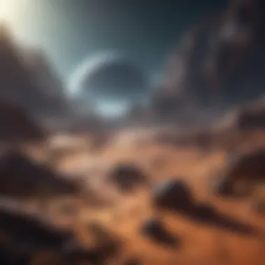 Exploring Alien Planets in Free Space MMO