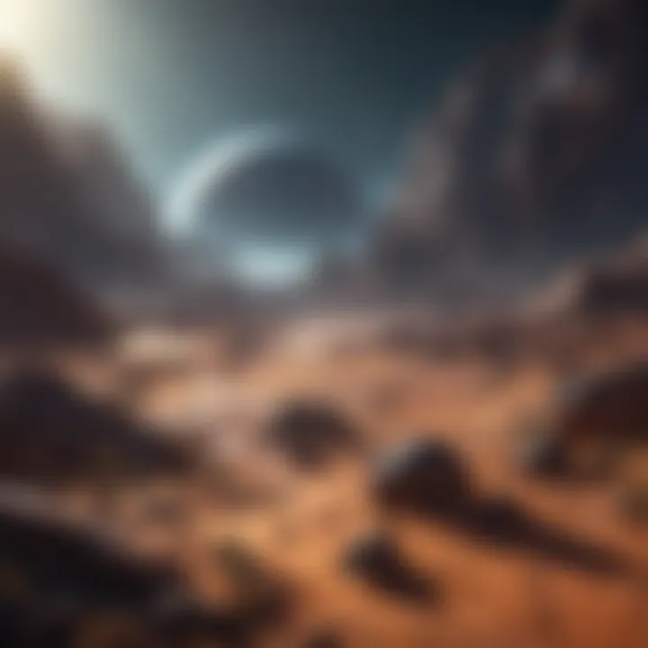 Exploring Alien Planets in Free Space MMO