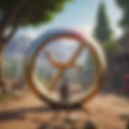 Google's logo intertwined with Fortnite's imagery