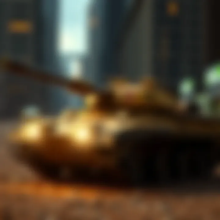 Scorpion Tank: The Ground Assault Juggernaut Scorpion tank showcasing its firepower