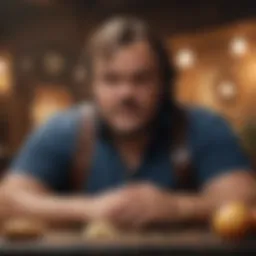 Jack Black in Character
