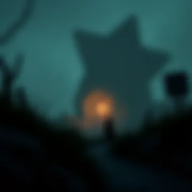 Exploring the Unsettling Landscape Creepy environment from Little Nightmares 2 on Switch