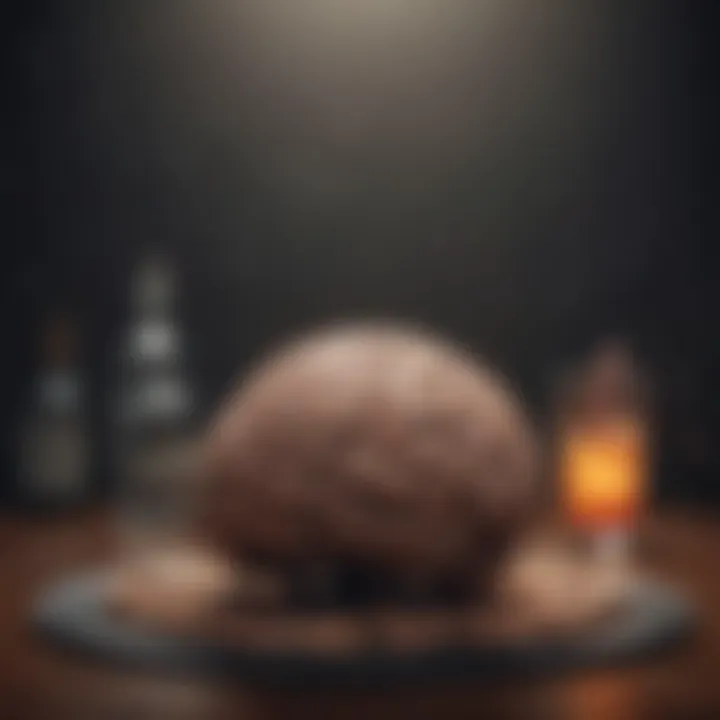 A brain illustration highlighting cognitive skills developed through logic games.