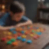 A colorful array of engaging logic puzzles designed for children.