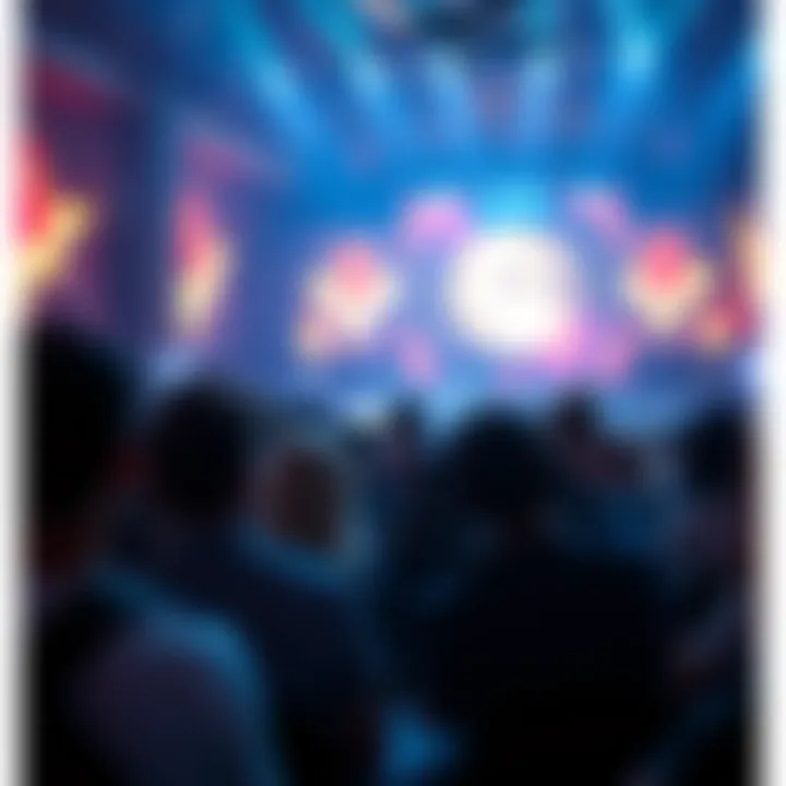 An artistic rendering of audience reception during Mortal Kombat crossovers