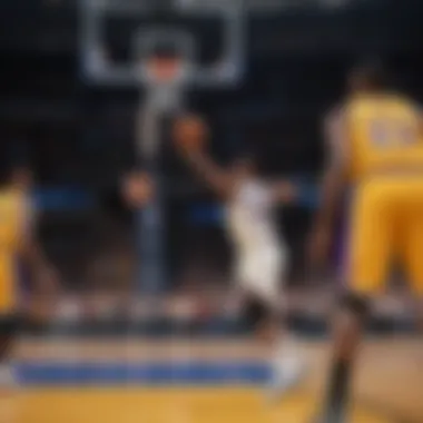 Understanding Gameplay Mechanics in NBA Games Graphic representation of gameplay mechanics in NBA games