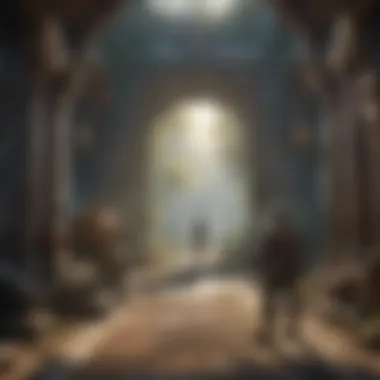 Understanding the Mechanics of New Game Plus Conceptual illustration of New Game Plus mechanics in a fantasy setting