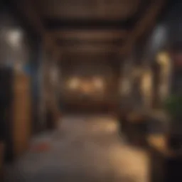 A visual representation of various Minecraft server types showcasing unique features.