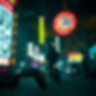 Visual Representation of Narrative Themes Visual representation of the game's narrative themes